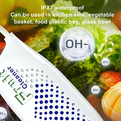 Máquina lavadora automática para frutas y verduras portátil miniatura 2