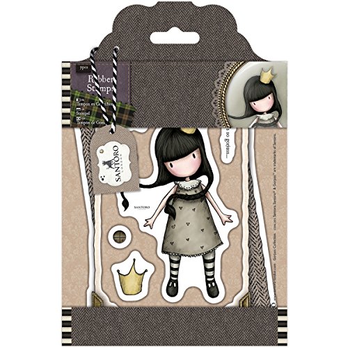 Docrafts GO907118 Santoro Gorjuss Tweed Rubber Stamps - My Own Universe