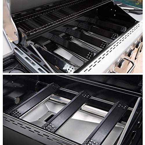 Image of Replacement Parts for Nexgrill 720-0896B 720-0896E 720-0896C 720-0896X Deluxe 6-Burner Gas Grills, Cooking Grate, Heat Shield Tent and Burner for Nexgrill Replacement Parts 6 Burner