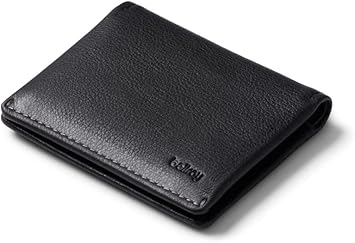 Bellroy Slim Sleeve (Slim Leather Bifold Wallet) - Obsidian