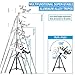 Celticbird Telescope for Adults High Powered, 80mm Aperture 600mm AZ Mount Refractor Telescope for Kids Beginners - Portable Telescopes for Adults Astronomy with Backpack, Phone Adapter, Moon Filter