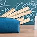 ASIBT 30 Pack Wooden Rulers Student Rulers Wood School Rulers Measuring Ruler Office Rulers,2 Scale,30 cm and 12 Inch