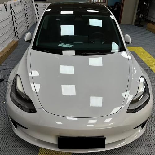 Image of HOME13 Vinyl Wrap Sheet for Car & Bike Self Adheisve Vinyl Wrap Sticker & Decal Roll Film Air Release Bubble Free (12x60 Inches, Light Grey Glossy Wrap)