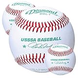 Rods Diamond Sports Baseballs Leather DOL-1 USSSA Three (3) Dozen Case