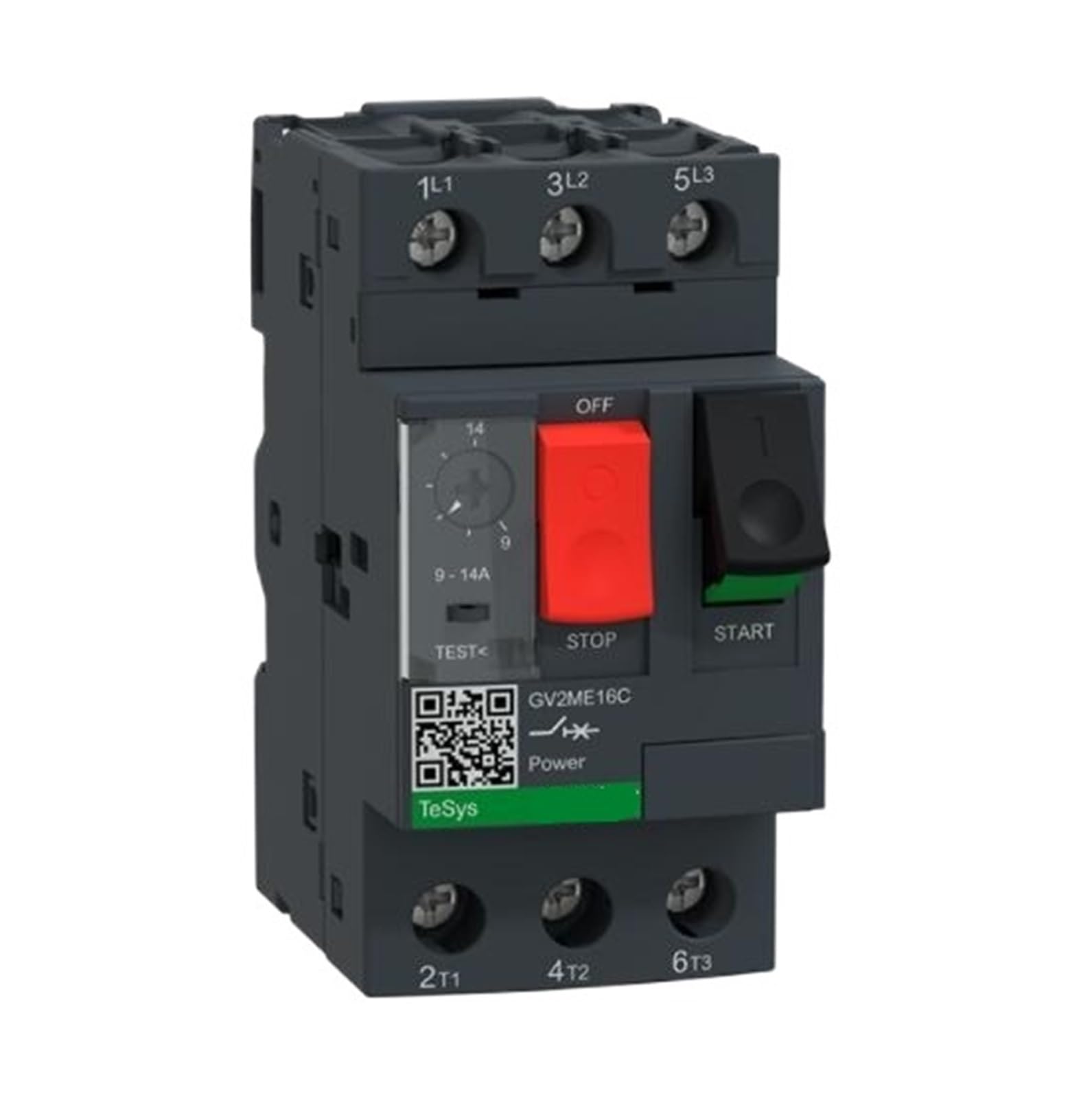 TYEXCZARF GV2M16 GV2ME16C GV2-ME16C GV2ME16 Motor circuit breaker, GV2, 3P, 9-14 A