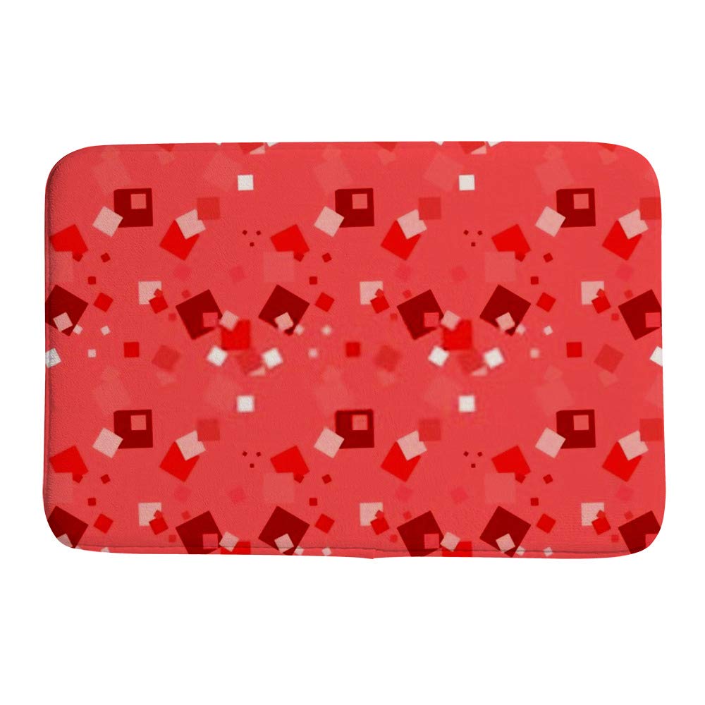 Tapis de bain antidérapant en velours corail pour éviter les glissades