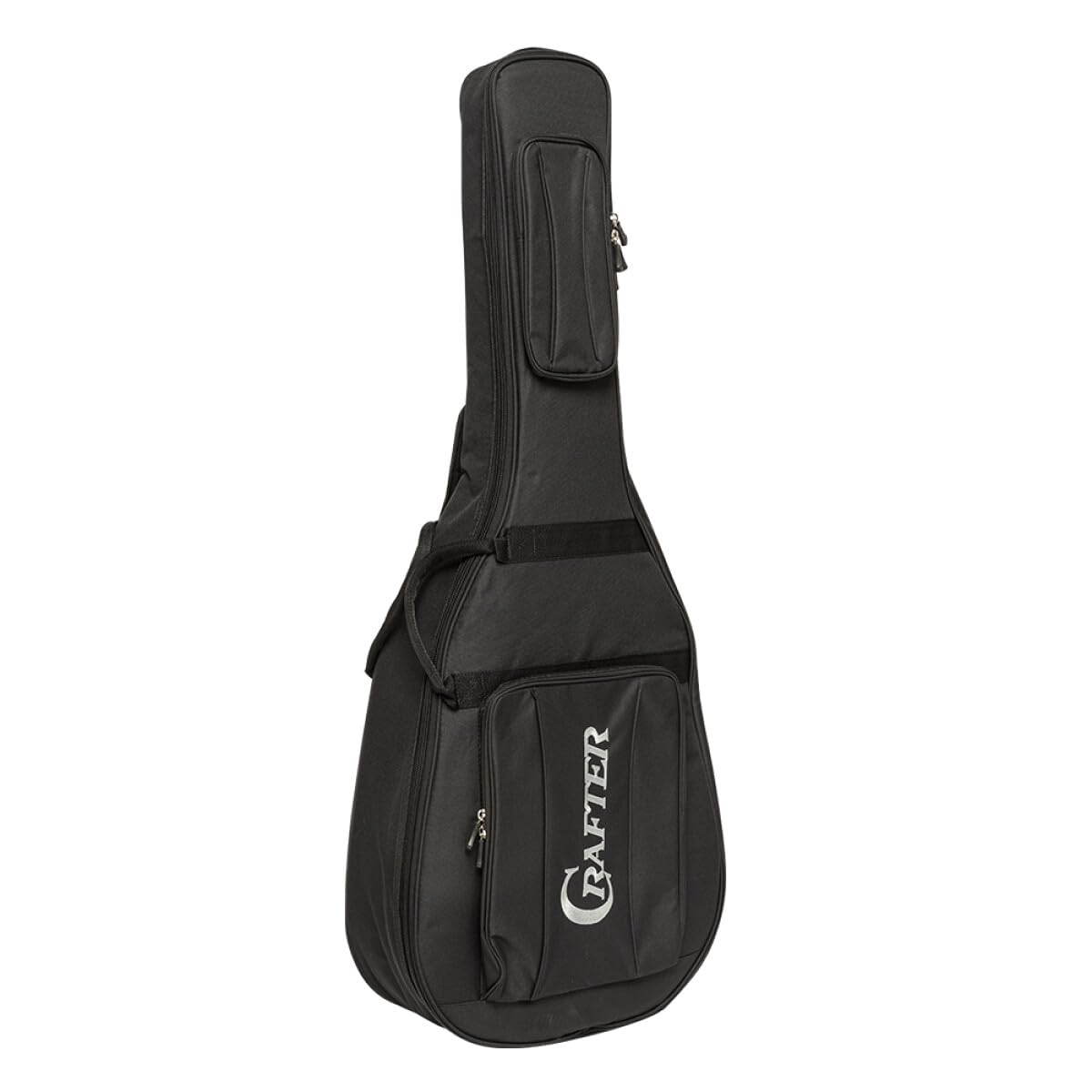 Gitarrentasche DXB-DG – gepolstertes Gigbag für Westerngitarre & Konzertgitarre – wasserabweisend, robust & leicht – mit Rucksackgurten, Zubehörfach & Tragegriff – ideal für Transport & Schutz
