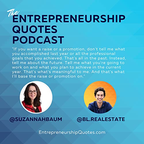 004: Tell Me What You Plan To Achieve - Suzannah Baum - Entrepreneurship Quotes