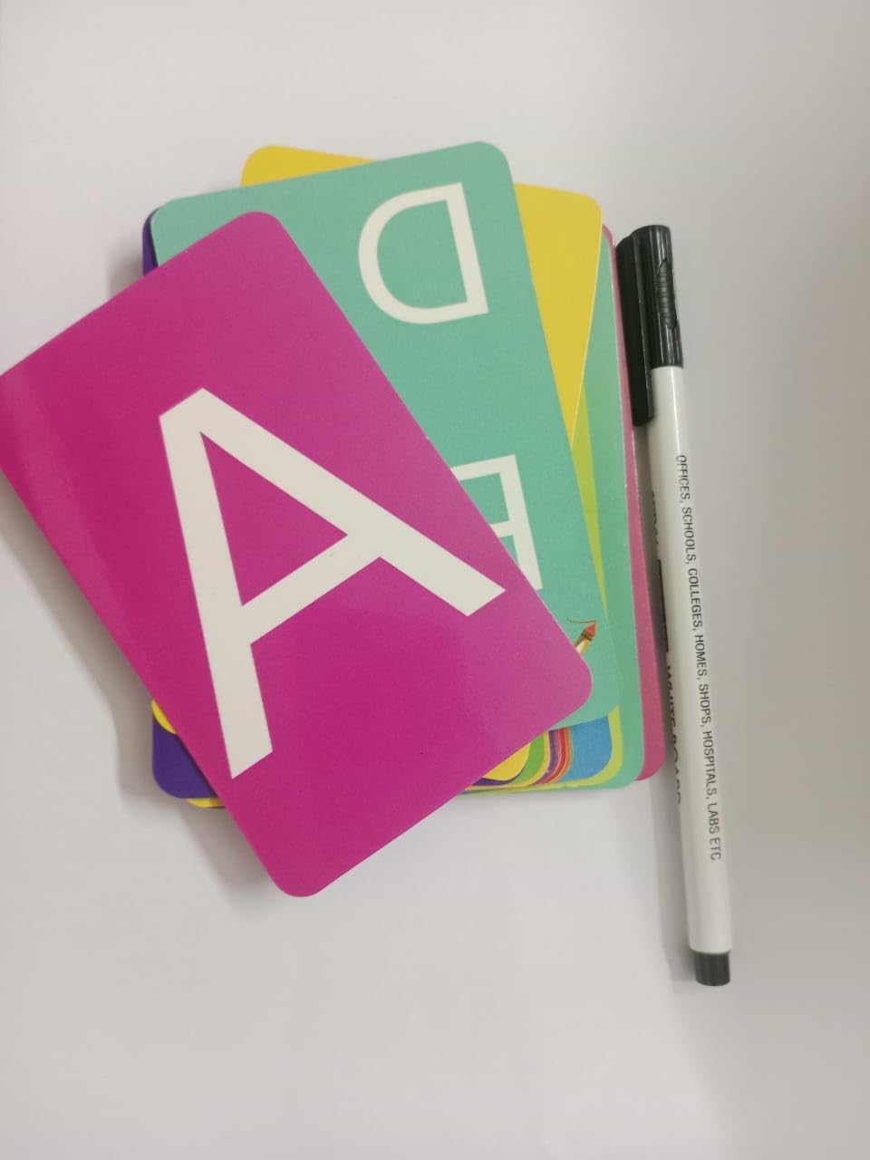 Capital Alphabet flashcards (3+ Years) - Learning Preschool Nursery Pack 26 Cards (B0CQKHTKXW) Amazon Price History, Amazon Price Tracker