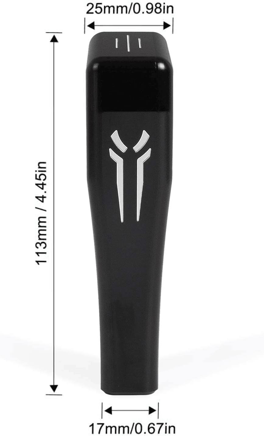 RANSOTO UTV Shift Knob Gear Selector Shift Knob Grip Aluminum Compatible with 2017-2024 Can Am Maverick X3 / X3 MAX Replace 715004866