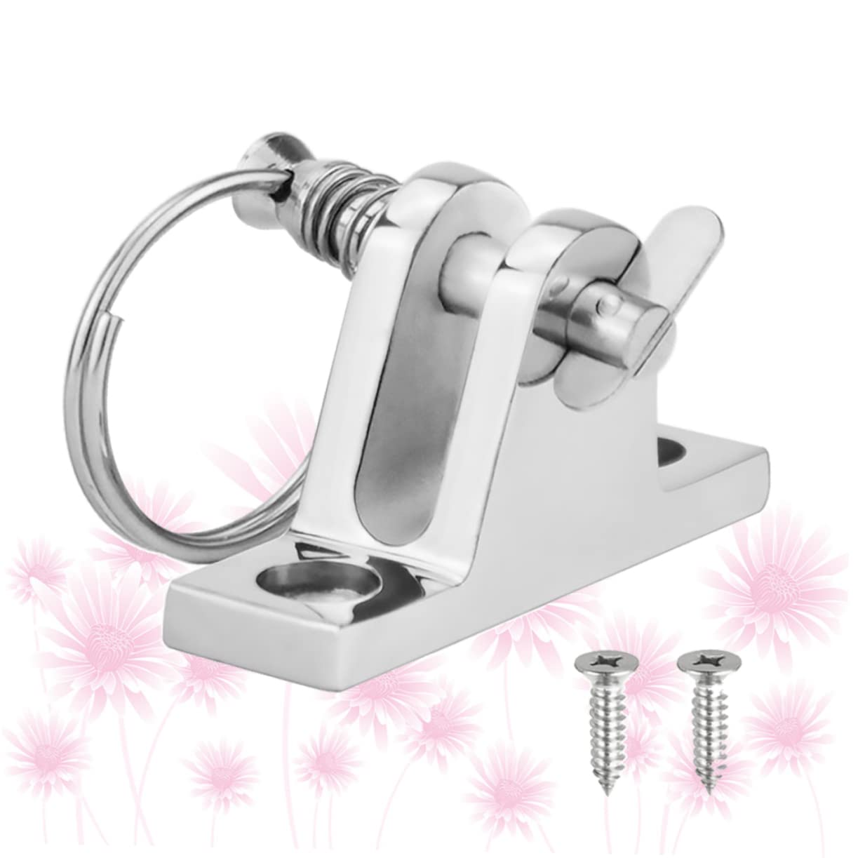 Charnière Inox Pour Auvent De Bateau – Fixation Solide, Miroir, Pour Kayak, Canoë, Yacht