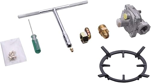 Miniatura 7 de Placa de cocina de gas de 30 pulgadas, estufa de gas de acero inoxidable integrada de 5 quemadores, estufa convertible de propanogas natural, estufa