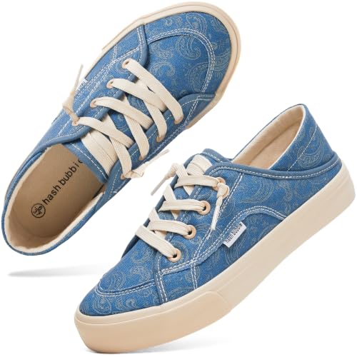 Image of hash bubbie Women's Slip on Canvas Shoes Non Slip Fashion Sneakers Loafers