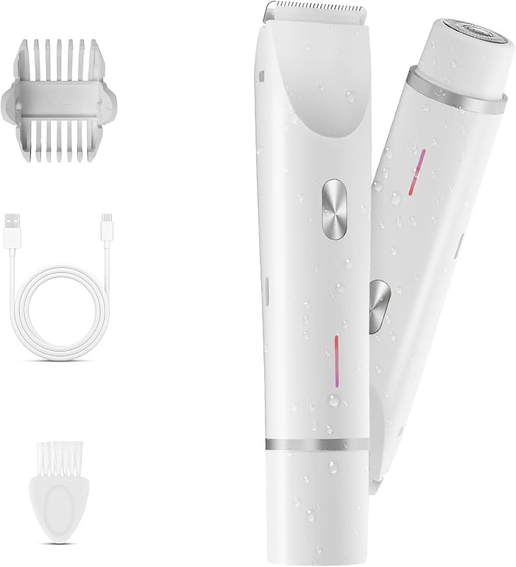 Aparador elétrico feminino FIMOSON 2 em 1 branco, modelo JDTMQ-White-US
