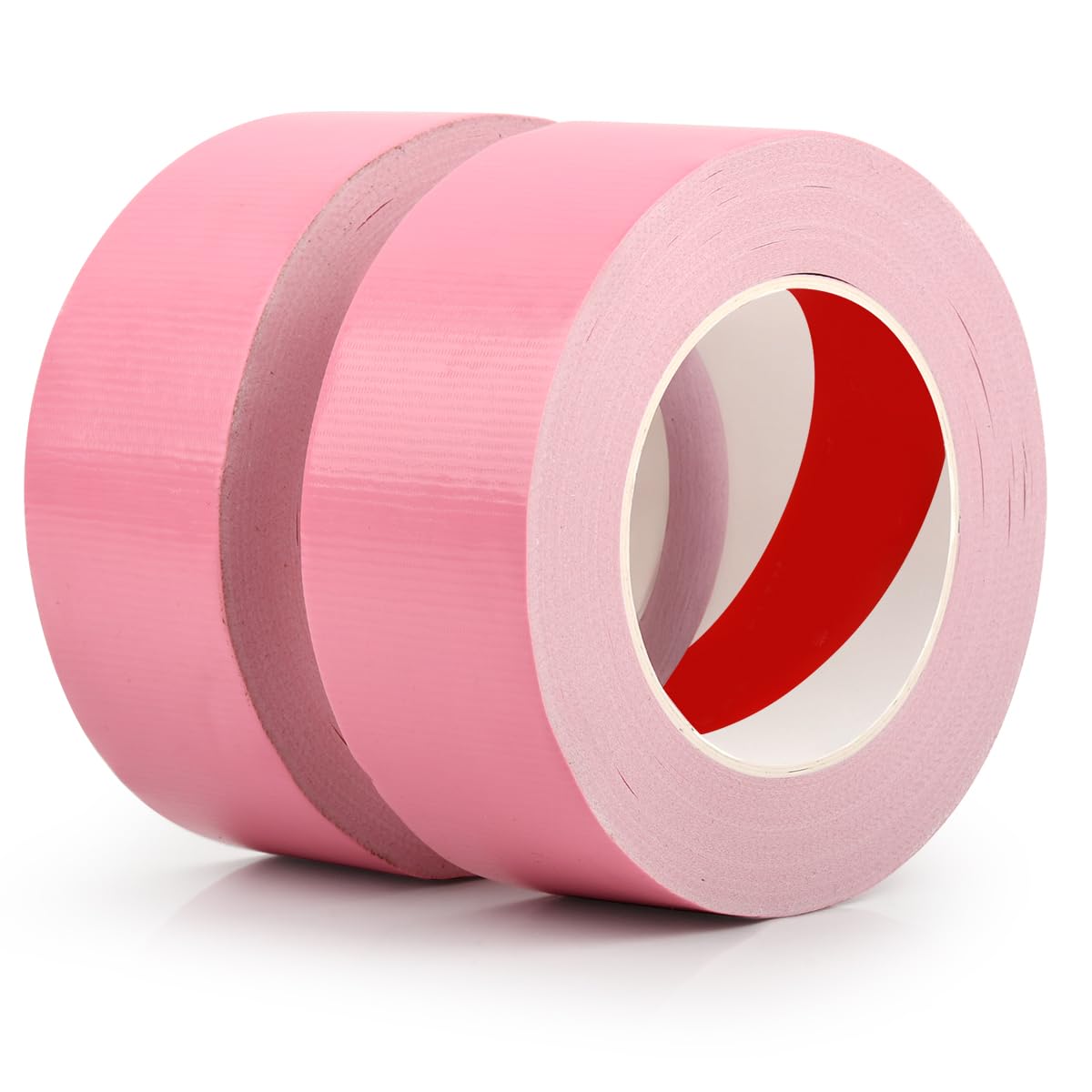 OctBird 2 Packs Pink Duct Tape Heavy Duty,48 mm x 30 Y,230 mic Thick Waterproof Adhesive Tape,Plumbers Tape to Stop Leaks for Maintenance,Packaging,Sealing, Bundling, and DIY Craft Activities