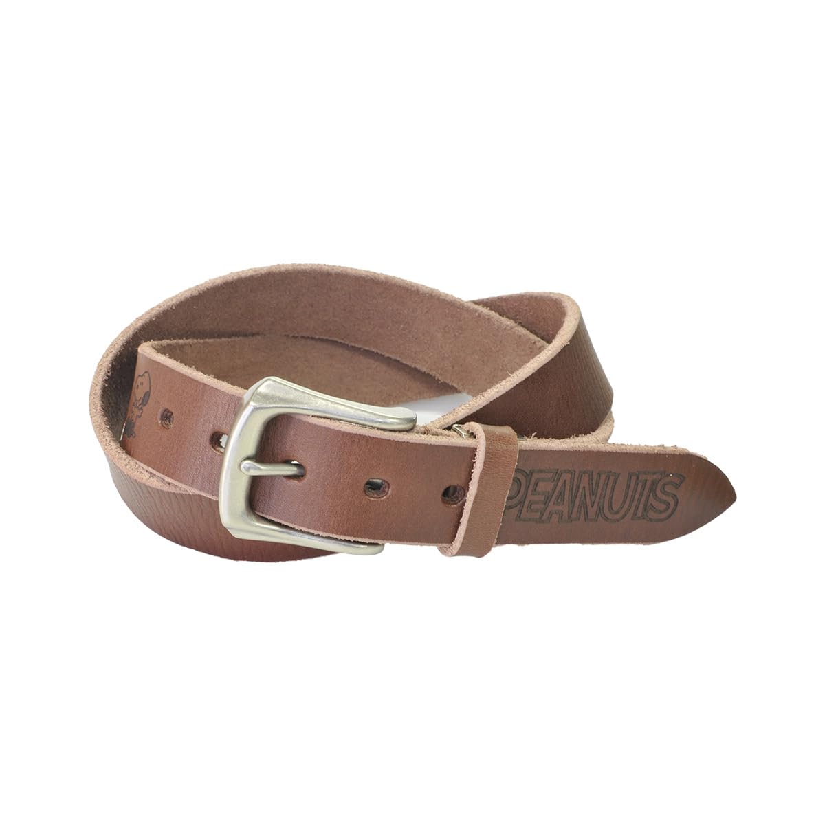 Amazon | スヌーピー 栃木レザー ベルト PEANUTS #519 牛革 本革 日本