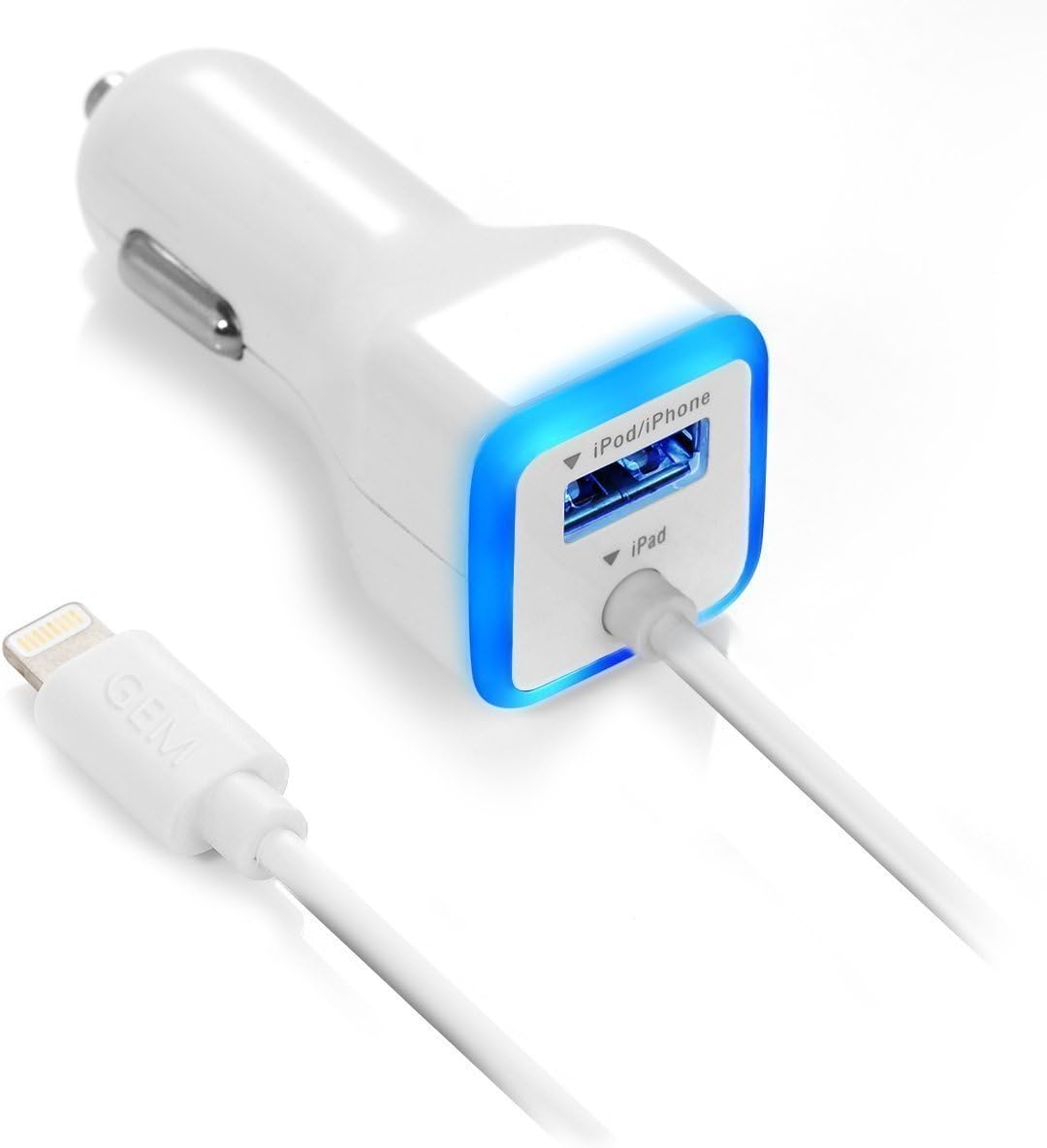 iPhone Car Charger, [Apple MFI Certified] Car Charger for iPhone 16, 15, 14, 13, 12, 11, X, XR, XS, Pro, 8 Plus, iPad All Models with Extra USB Port for Type C