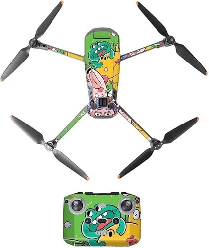 Adhesivo para DJI Mavic 3 Classic Protector Impermeable PVC Pegatinas Dron Body Skin Protector para DJI RC PRO Drone Accesorios (Color A: A)