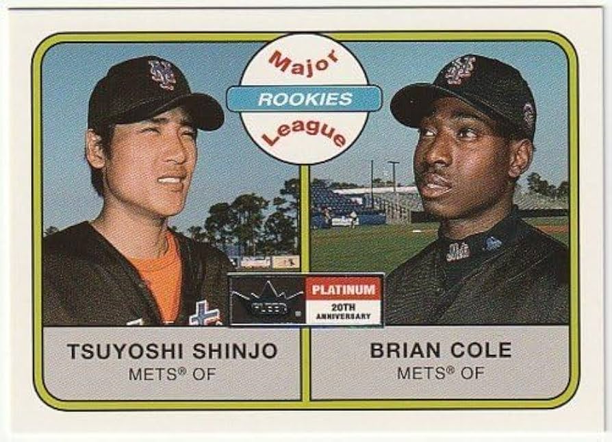 Amazon.co.jp: 21枚限定 SSP新庄剛志 ルーキーカード 2001 FLEER