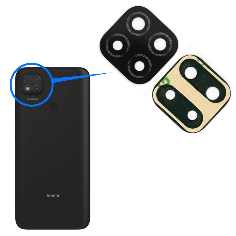 Lentille De Caméra Arrière Pour Xiaomi Redmi Note 9C - Verre - NEUVE - Sans Marque