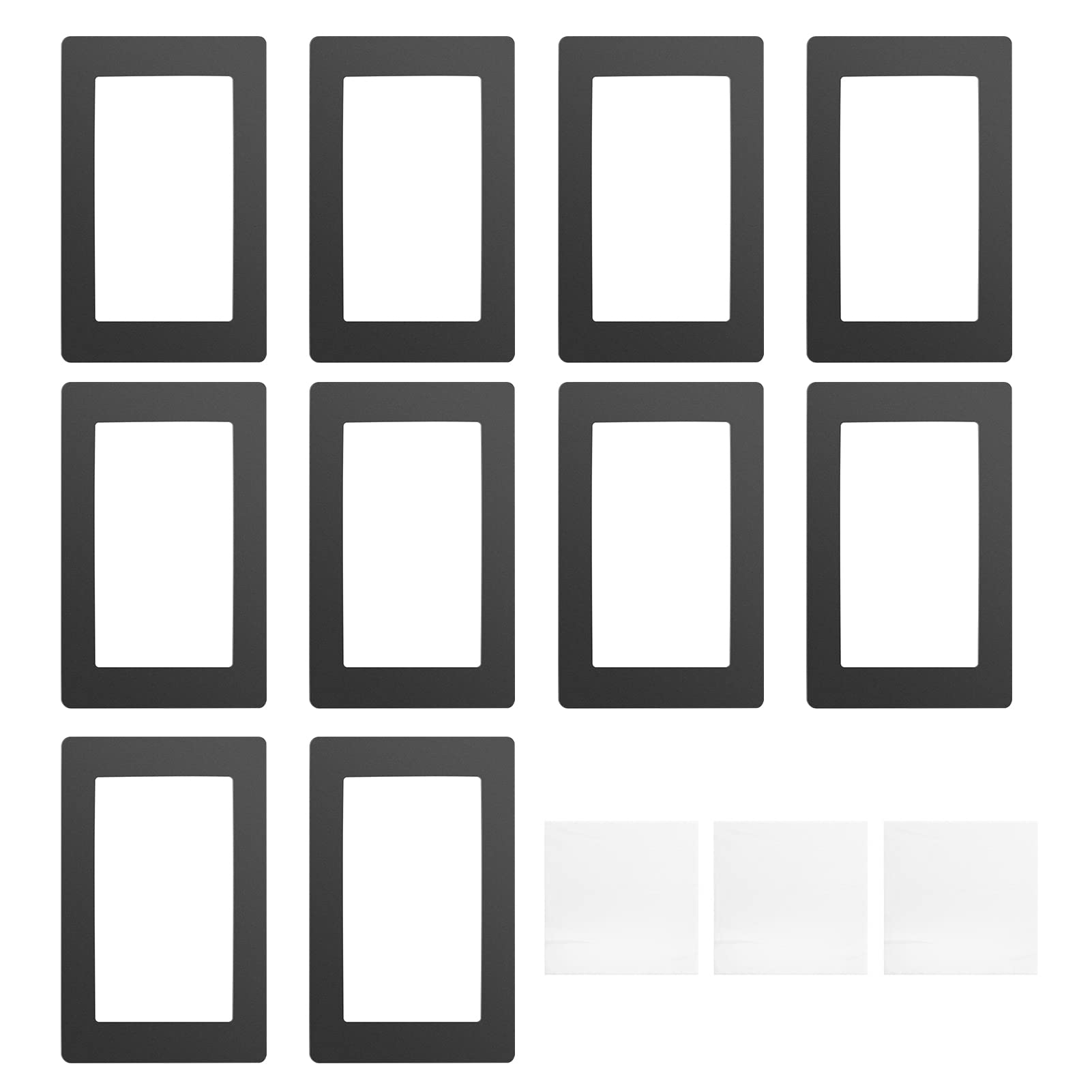 Dabey Screen Lcd Gasket,Black LCD Gasket 6.5 x 4.1in Protection from Resin Spill with Non-dust Cloths Compatible with Wanhao D7 Anycubic Photon Photon-S 5.5 Inch LCD Resin 3D Printer