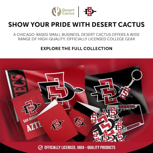 Gorra bordada ajustable San Diego State University miniatura 6