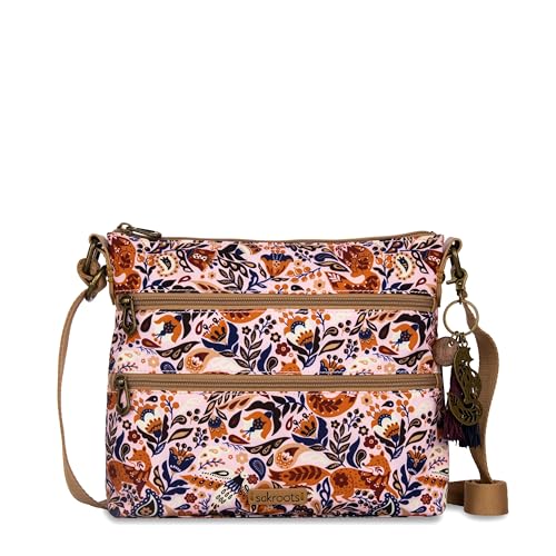 Image of The Sak Basic Crossbody Purse - Cross Body Handbag For Everyday & Travel - Zipper Closure & Adjustable Strap