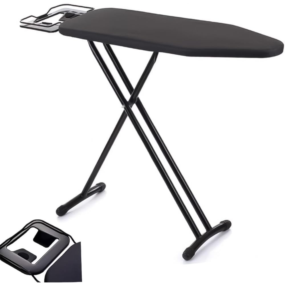 DXB Dream Ironing Board – Adjustable Iron Board, Folding Ironing Stand with Jumbo Iron Rest, Foldable and Space-Saving Iron Table, Large Iron Table for Easy Storage, Iron Board