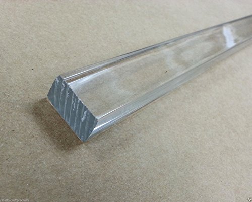 Acrylic Extruded Rectangular Bar - Clear - 72