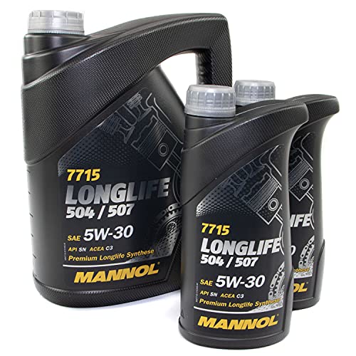 Motoröl MANNOL 5W30 Longlife API SN 7 Liter