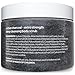 Exfoliating Charcoal Scrub with Collagen & Stem Cells – Salt Scrub for Body Toning, Cellulite, Armpit Detox, and Skin Smoothing for Face, Feet, and Body by M3
