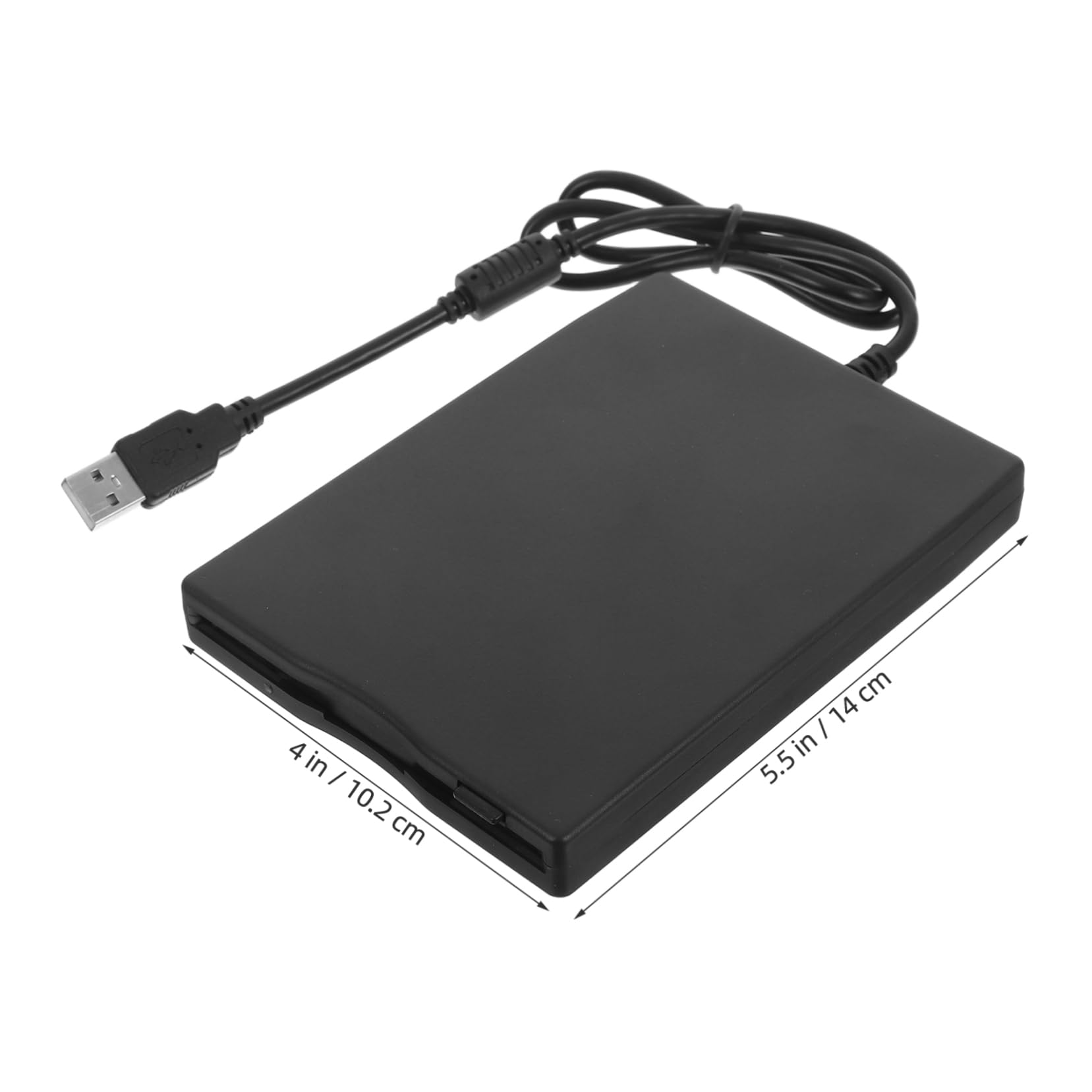 Lecteur de Disquettes Externe USB 2.0 en ABS pour Ordinateurs, 1 Pièce