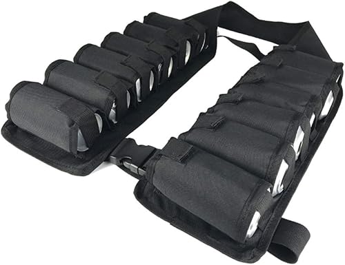 Miniatura 2 de Chaleco de cerveza para hombre, chaleco de viaje para hombre, cinturón para acampar para hombre, cinturón ajustable, bolsa de cintura para bebidas,