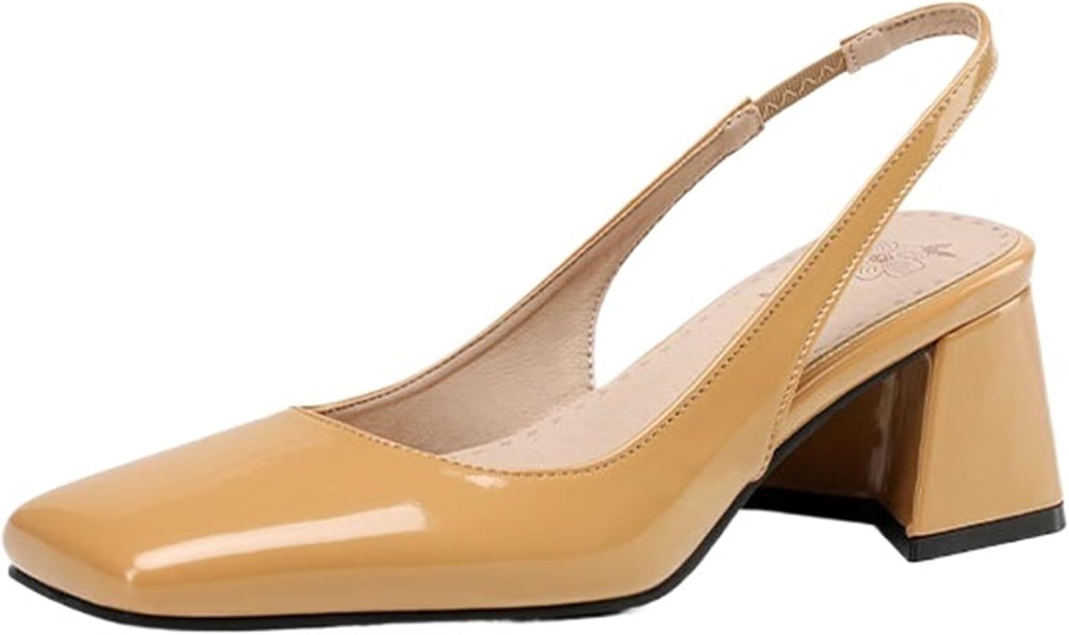 Amazon.com | YCLUCHENG Women's Closed Square Toe Chunky Heels