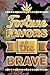 Produktbild Fortune FAVORS the BRAVE: Tagebuch dotted | Blanko Tagebuch mit Punkteraster | Ein Tagebuch mit Motivationsspruch | ideal als Tagebuch, Skizzenbuch, Sketchbook, Zeichenbuch