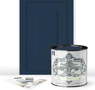 25 Blue Kitchen Ideas That Add Calm and Coastal Vibes 23 ALL-IN-ONE Paint, Durable cabinet and furniture paint. Built in primer a...