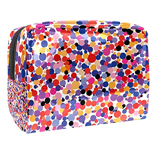 Trousse de maquillage étanche portable et grand vanity noir pour cosmétique