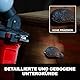 BLSTR Sander - Kein Kompressor nötig - Sandstrahler für Metall, Holz, Stein und Glas - Keramikscheibe, einstellbarer Durchfluss - Kompatibel mit Sandstrahlmittel METABO 0,2-0,5mm