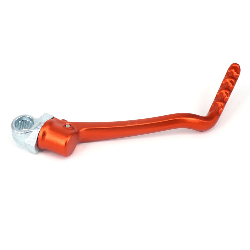JFG RACING Pedalina Accensione Moto,Leva Avviamento in Lega di Alluminio ad Alta Resistenza per 125 150 200 SX EXC XC XCW 2012-2016 TC125 TE125 2014-2015 Arancione