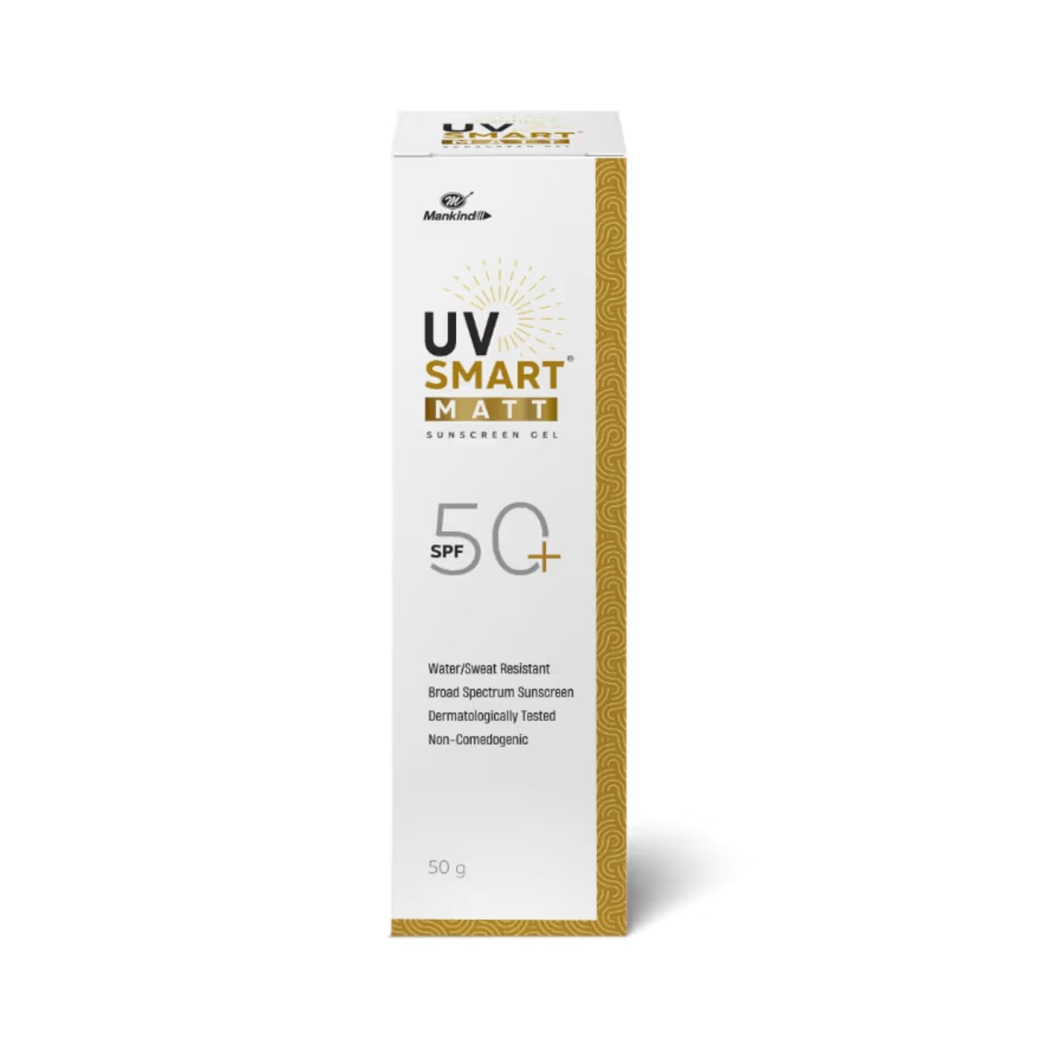 UV smartt Matte Sunscreen Gel SPF 50+PA++++ UVA/UVB/IR Protection 50ML-image-9