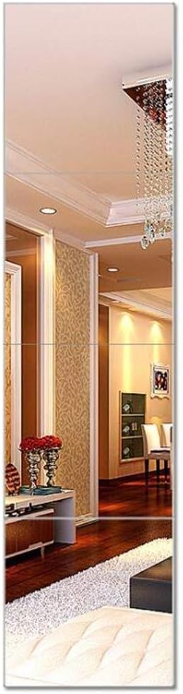 Wall Mounted Mirror Floor Mirror eless Classic Simple Style Full Length Mirror Dressing Mirror AN1017 914 (Size : 22cm×22cm)