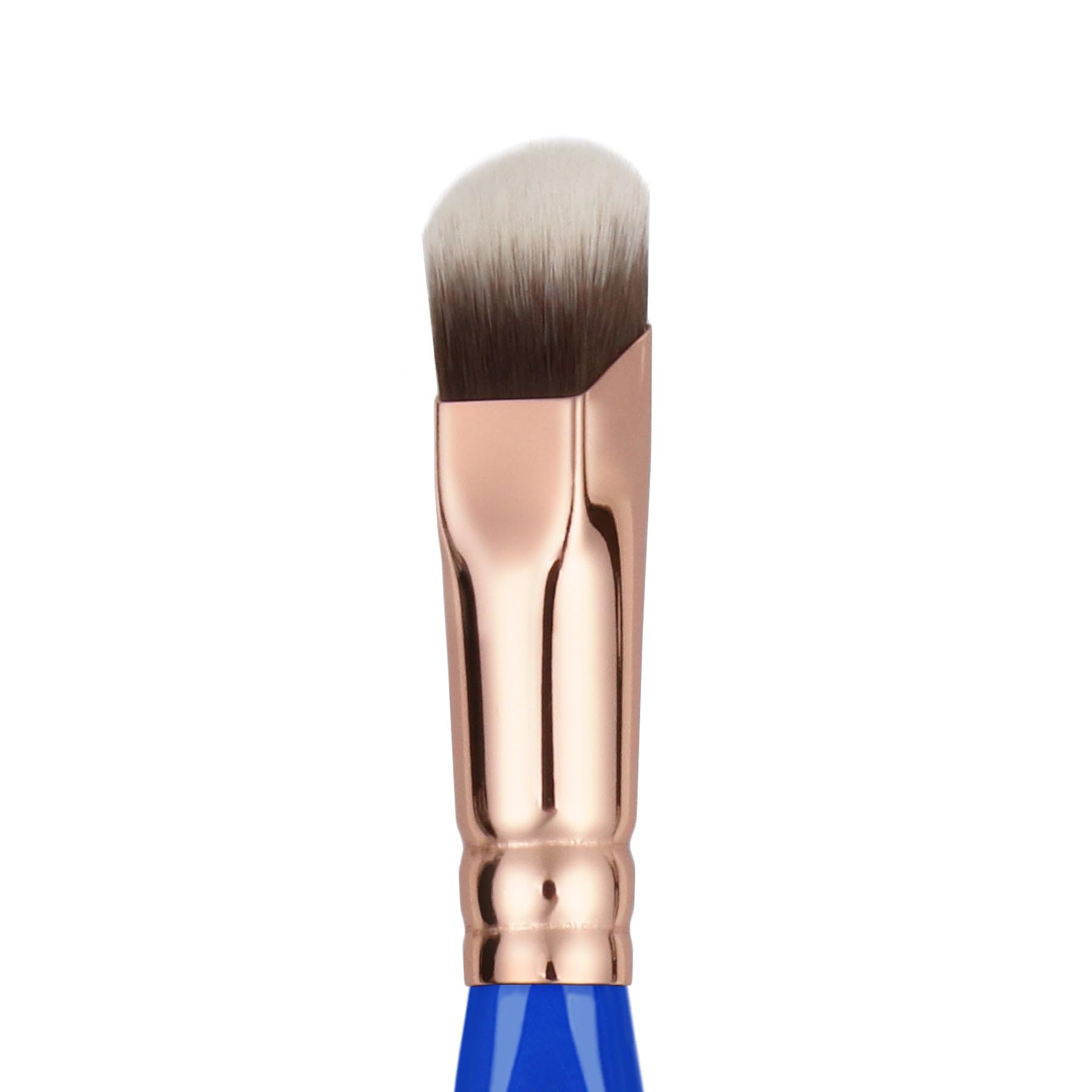 Bdellium Tools Professional Makeup Brush - Golden Triangle 935 Soft Square Concealer - With All-Vegan Synthetic Fibers, For Flawless, Precise Coverage and Radiant, Natural Finish (Blue, 1pc)