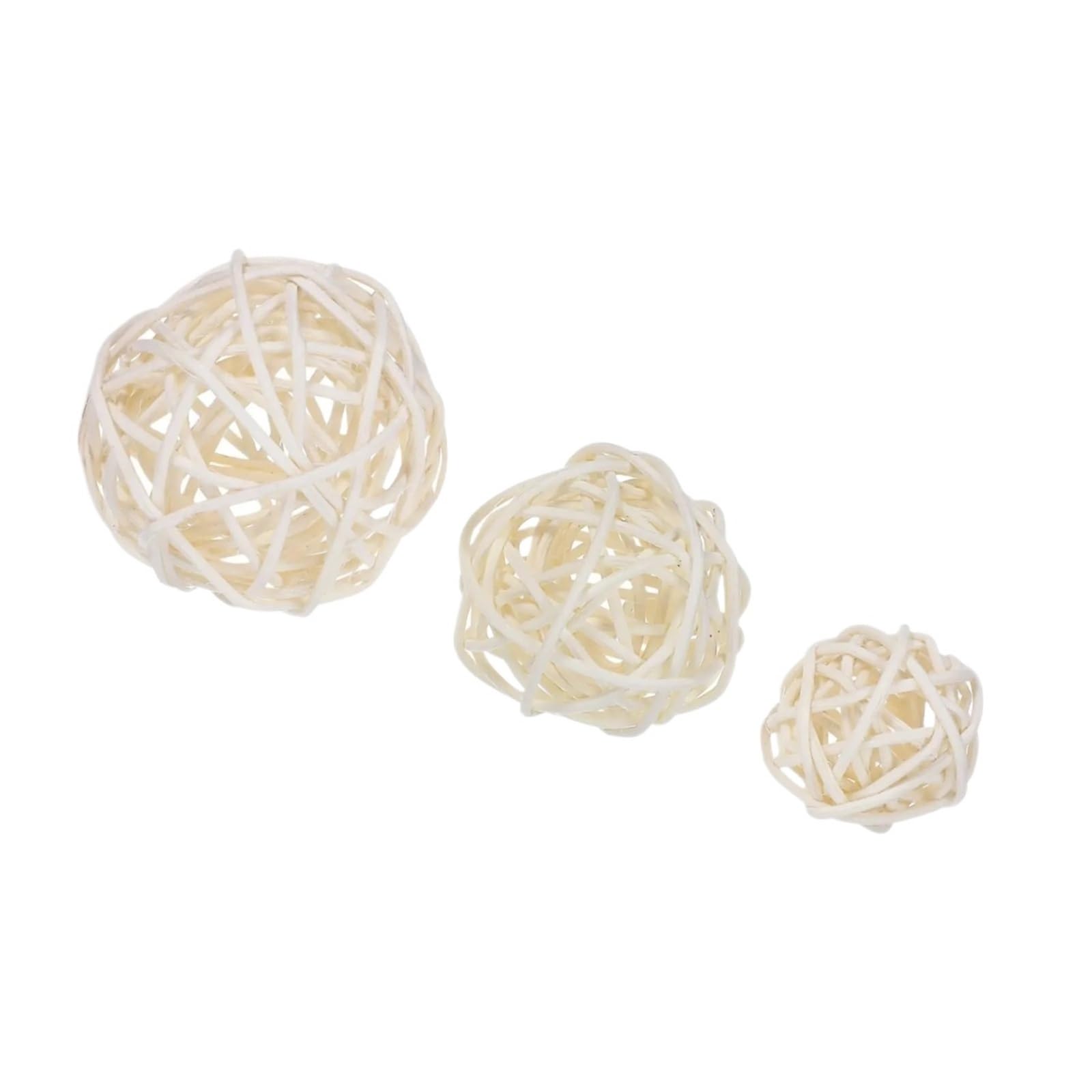 ZUXWUX 15Pcs Rattan Hanging Balls Decor For Wedding Christmas Party Home