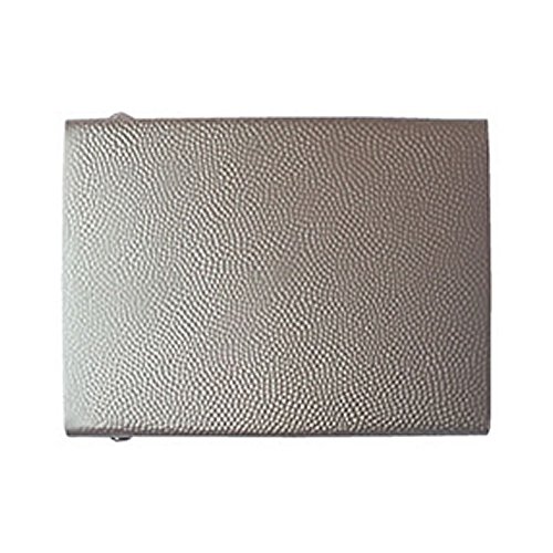 Gravurmanufaktur Koppelschloss neutral silbern aluminium-gekörnt- Koppelschnalle 45mm Koppelschloß