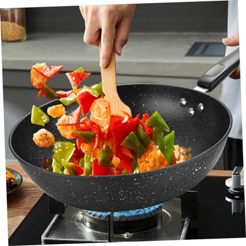 Wok pequeño antiadherente SOLUSTRE con mango ergonómico miniatura 4