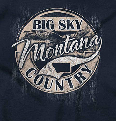 Brisco Brands Montana MT Big Sky Country Souvenir Sweatshirt for Men or Women2