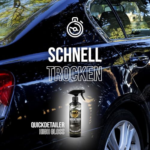 MAX DETAIL-LAB - Quickdetailer - Autopolitur Quick Detailer Autowachs Hoher Glanz, Sofortige...
