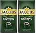 Jacobs Kronung Ground Coffee, Pack of 2- 17.6ounces  (packing may vary)