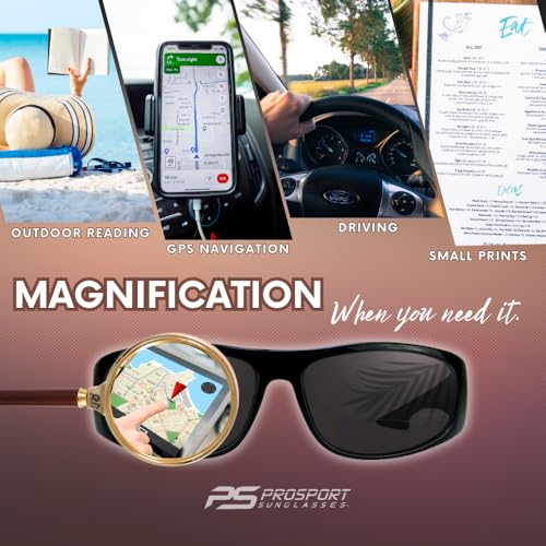 proSPORT Bifocal Sunglass Readers Sports Wrap Full Frame Wind Proof Prevent Dry Eye Driving Motorcycle Cycling Men Women4