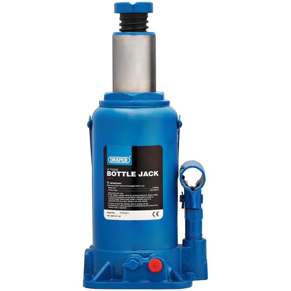 Draper 13074 Gato hidráulico para botella (16 toneladas)